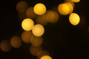 Altın bokeh arka ışık, turuncu plan, kavram aşk, yaz