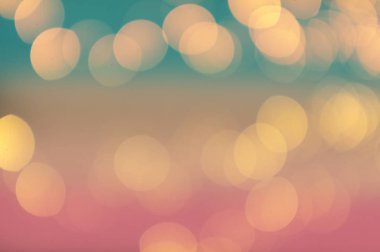 Bokeh soyut ışık, yeşil ve pembe degrade renk arka plan