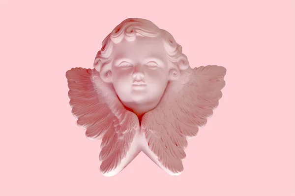 Melek Eros heykeli - antika retro-efekt tarzı resim — Stok fotoğraf