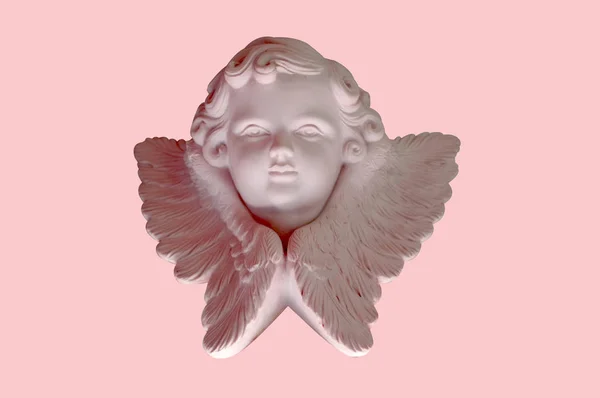 Melek Eros heykeli - antika retro-efekt tarzı resim — Stok fotoğraf