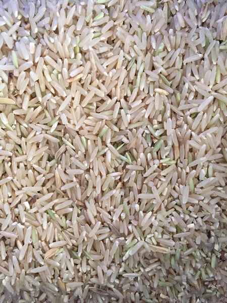 Pirinç dokusu yakın. Doğal pirinç arka plan ve doku. — Stok fotoğraf