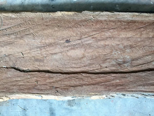 Drewniana ściana z betonu turkusowego . — Zdjęcie stockowe
