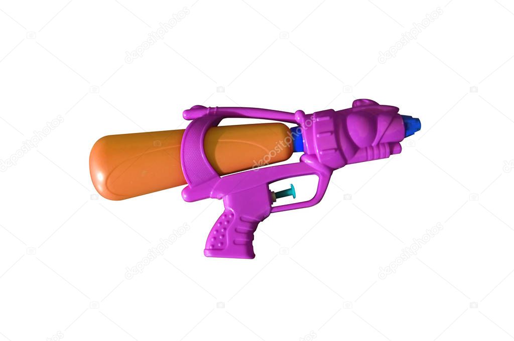 Plastic water gun , Concept Songkran Festival 