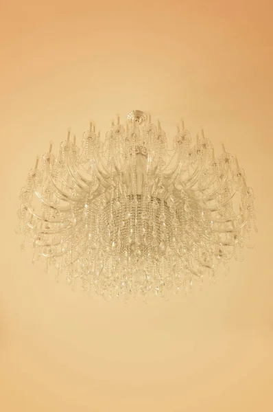 Chandelier in the style of Art Nouveau. Unique classical empire chandelier. — Stock Photo, Image