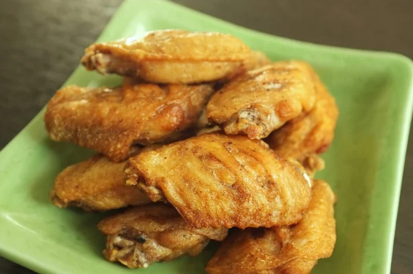 Fried Chicken Wings with Salt.