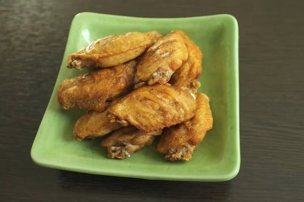 Fried Chicken Wings with Salt.