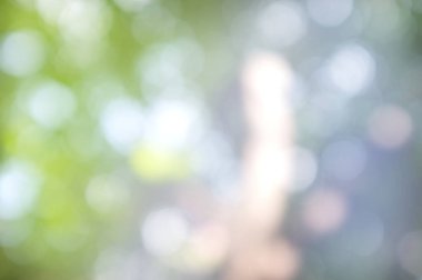 Işığın soyut dairesel bokeh arkaplanı. Bulanık arkaplan