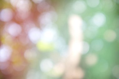 Işığın soyut dairesel bokeh arkaplanı. Bulanık arkaplan