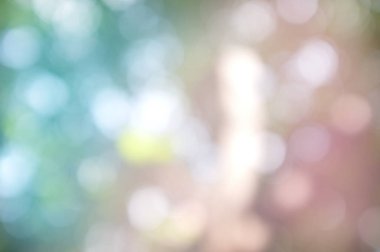 Işığın soyut dairesel bokeh arkaplanı. Bulanık arkaplan