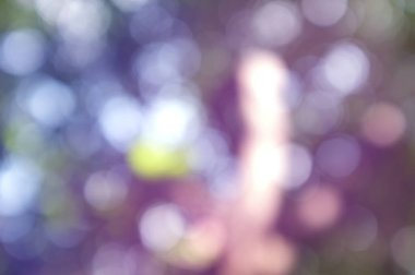 Işığın soyut dairesel bokeh arkaplanı. Bulanık arkaplan