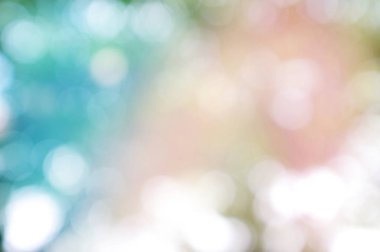 Işığın soyut dairesel bokeh arkaplanı. Bulanık arkaplan