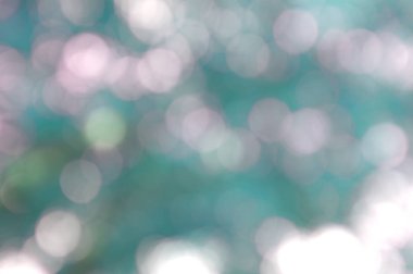 Işığın soyut dairesel bokeh arkaplanı. Bulanık arkaplan