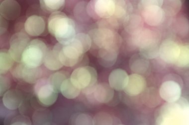 Işığın soyut dairesel bokeh arkaplanı. Bulanık arkaplan