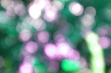 Işığın soyut dairesel bokeh arkaplanı. Bulanık arkaplan