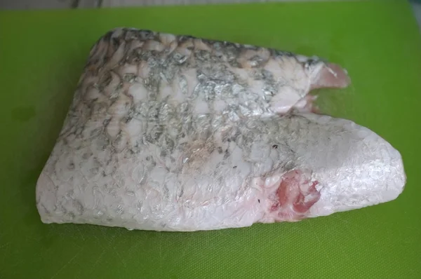 Surowiec, świeże ryby labraks może gotować wiele rodzajów chińskiej i tajskiej zdrowej żywności — Zdjęcie stockowe