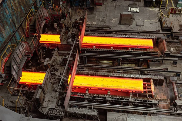 Nowokuźnieck Rosja Czerwca 2019 Wycieczka Zakładu Metalurgicznego Evraz Zsmk Widok — Zdjęcie stockowe
