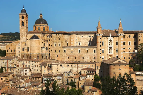 Renaissance Ducal Palace Urbino Italy — Stock Photo, Image