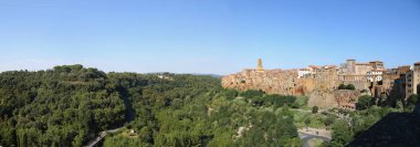 Pitigliano Ortaçağ şehir, Orta Italya'nin