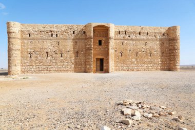 Ürdün çölünde eski kale