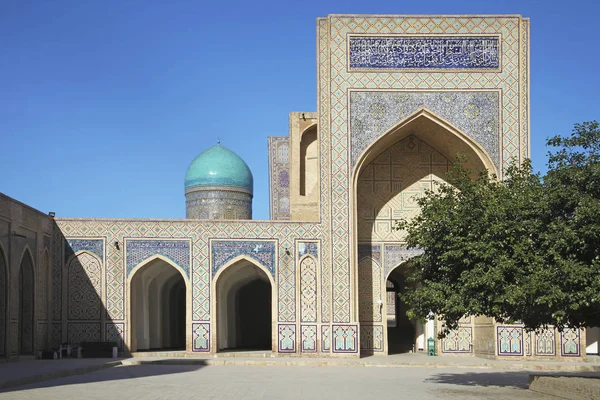 Cour Complexe Poi Kalyan Boukhara Ouzbékistan — Photo