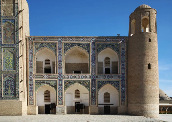 Detalj Från Abdullazizkhan Madrasa Bukhara Uzbekistan — Stockfoto