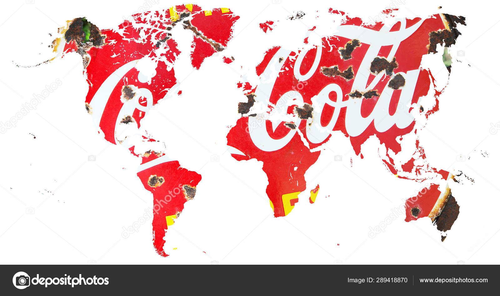 Coca Cola World Map