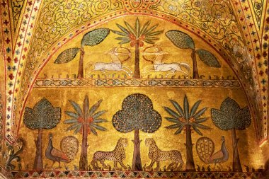 Palermo, İtalya'da olağanüstü Bizans mozaikleri