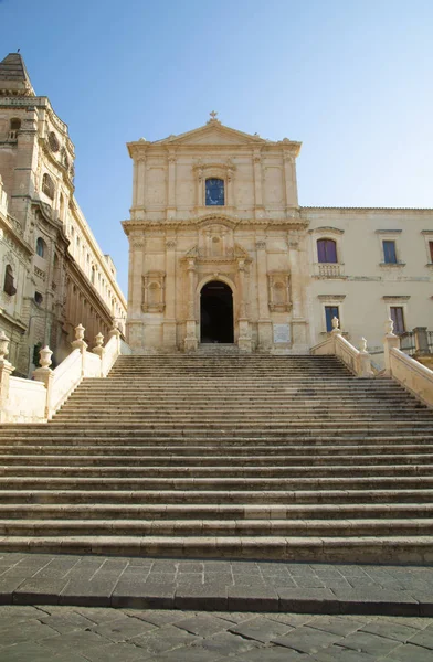 Baroque Church Noto Italy — Stock Photo, Image