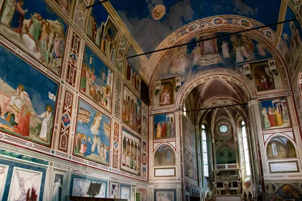 Padova Itálie Července 2020 Kaple Altaira Scrovegni Padově Itálie — Stock fotografie