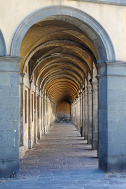 Lucca, İtalya 'daki Antik Portico