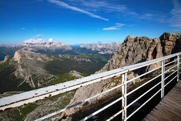 Τοπίο Των Ιταλικών Άλπεων Από Rifugio Lagazuoi — Φωτογραφία Αρχείου