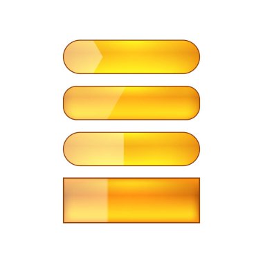 vektör web düğme kümesi