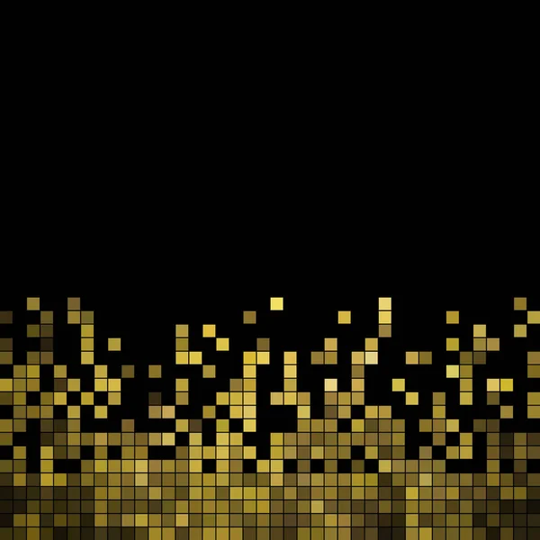 Vector abstracto pixel cuadrado mosaico fondo — Vector de stock