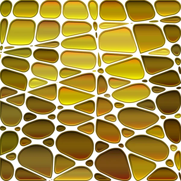 Abstracte vector glas-in-lood mozaïek achtergrond — Stockvector