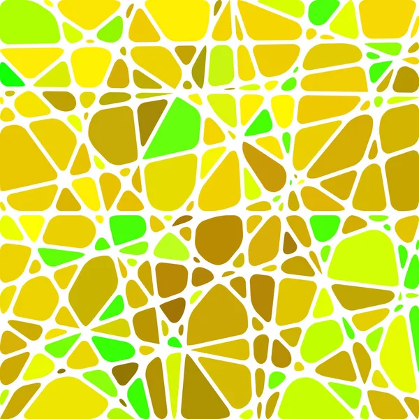 Abstracte vector glas-in-lood mozaïek achtergrond — Stockvector