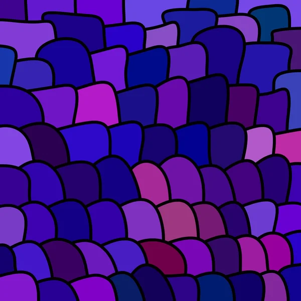 Latar belakang mosaik vektor abstrak berwarna-kaca - Stok Vektor