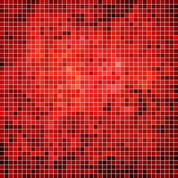 Абстрактный векторный квадратный пиксельный мозаичный фон — стоковый вектор