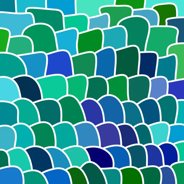 Vector abstracto manchado de vidrio mosaico de fondo — Vector de stock