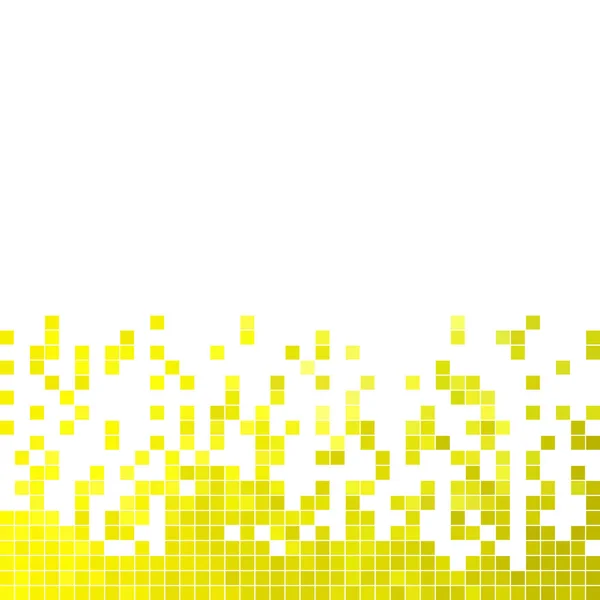 Vector abstracto pixel cuadrado mosaico fondo — Vector de stock