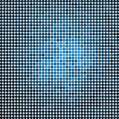 soyut vektör yuvarlak nokta arka plan renkli