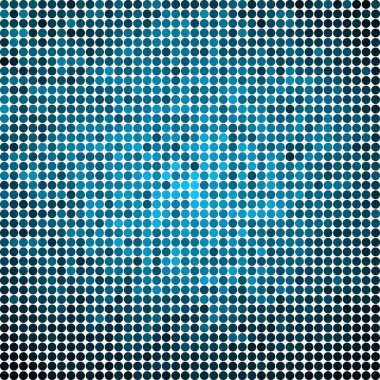 soyut vektör yuvarlak nokta arka plan renkli