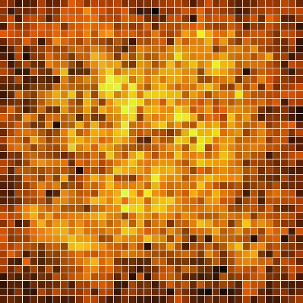 Abstract vector square pixel mosaic background — Stock Vector