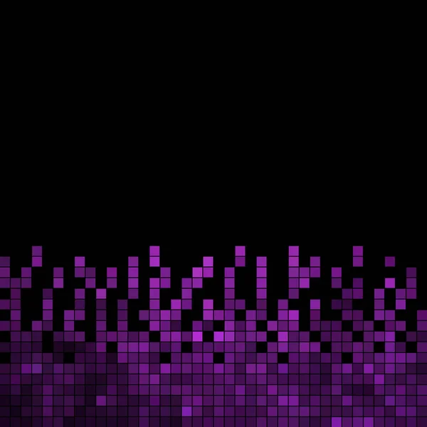 Abstrato vetor quadrado pixel mosaico fundo — Vetor de Stock