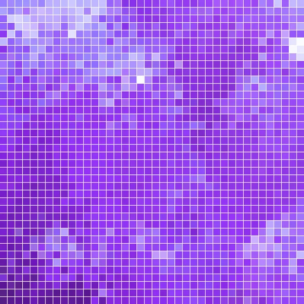 Abstract vector square pixel mosaic background — Stock Vector