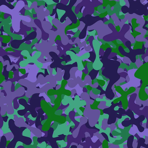 Abstrakt vektor kaotiska fläckig seamless mönster — Stock vektor