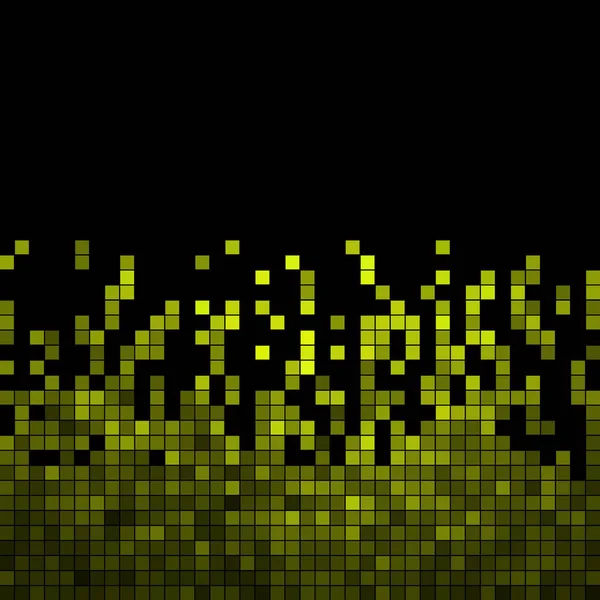 Abstrakter Vektor quadratischer Pixelmosaik Hintergrund — Stockvektor