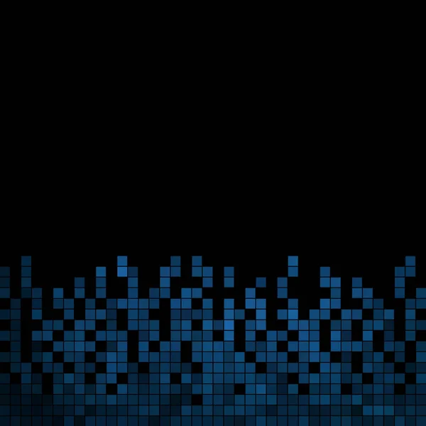 Abstrakter Vektor quadratischer Pixelmosaik Hintergrund — Stockvektor