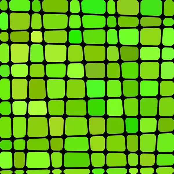 Abstracte vector glas-in-lood mozaïek achtergrond — Stockvector