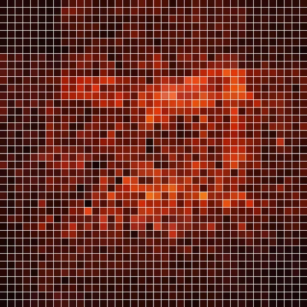 抽象矢量正方形像素马赛克背景 — 图库矢量图片