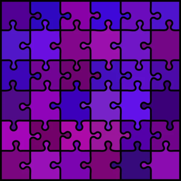 Fond de puzzle abstrait de couleur — Image vectorielle